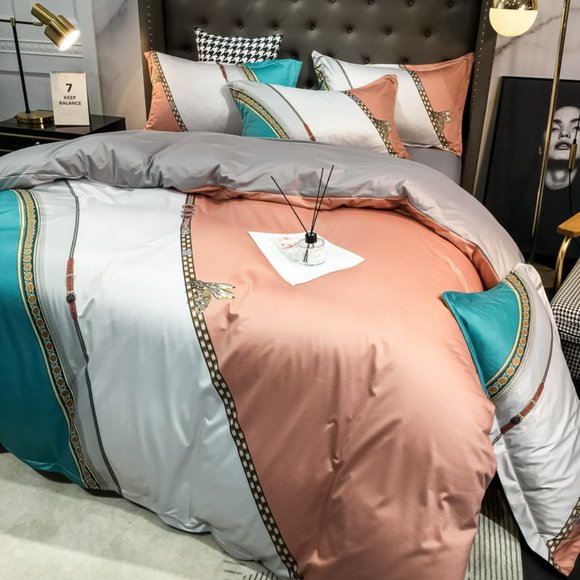 Luxury Brushed Cotton Bedding Set of Four - Picture 6 of 15